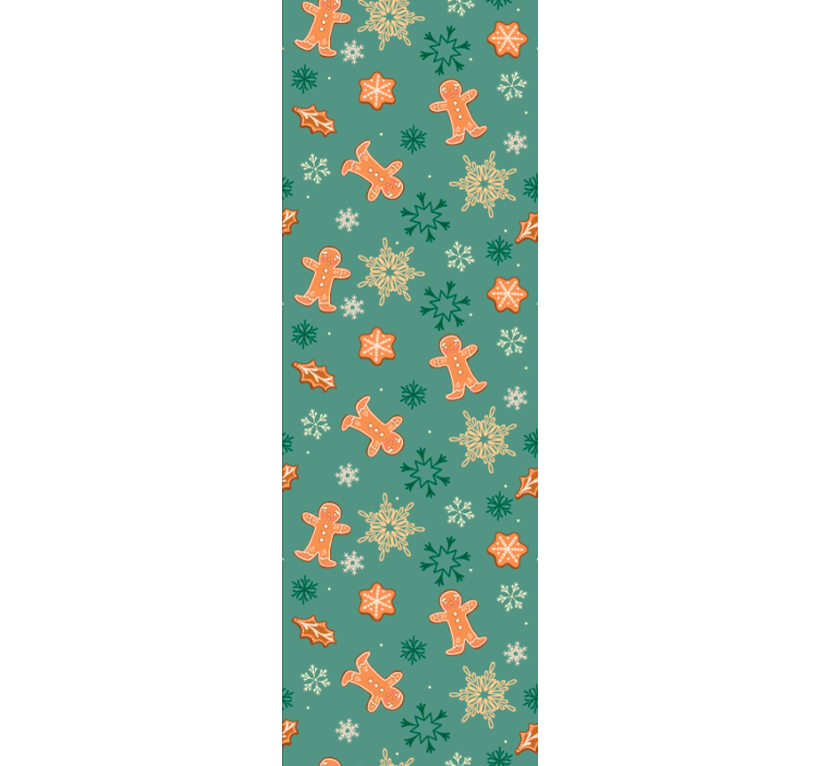 Weihnachtstapete lebkuchen-ferienthema - TenStickers