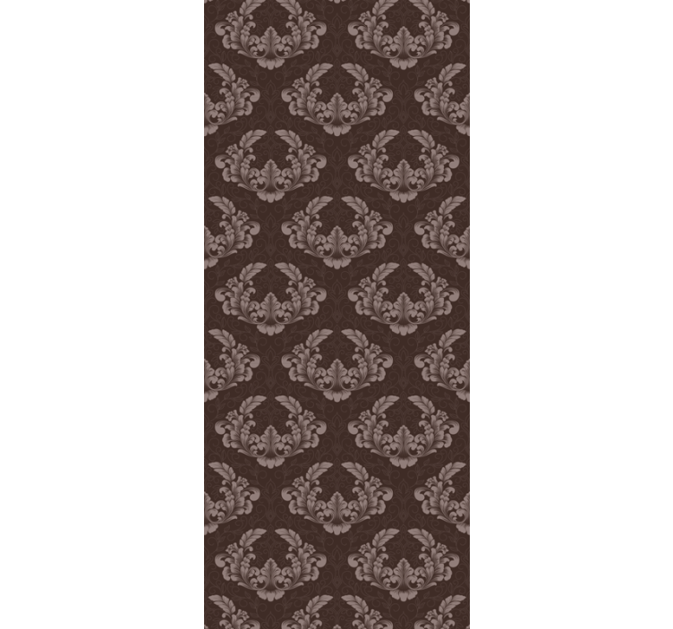 Barock Tapete klassische blumenmuster - TenStickers