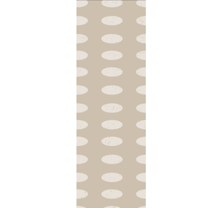 Tapete kreise ovalmuster design - TenStickers