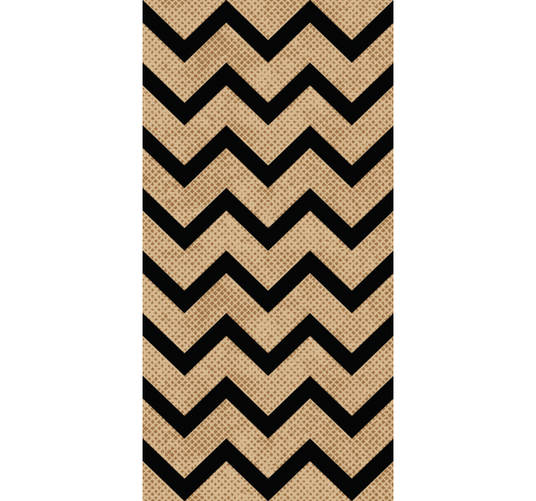 Tapete geometrisch chevron-zickzack-stil - TenStickers