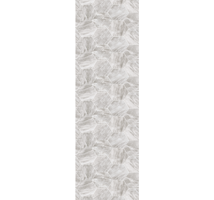 Marmor Tapete sechseckiges fliesenmuster - TenStickers