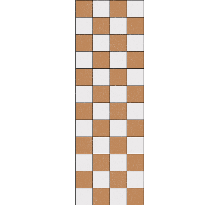 Tapete Fliesen quadratisches musterdesign - TenStickers