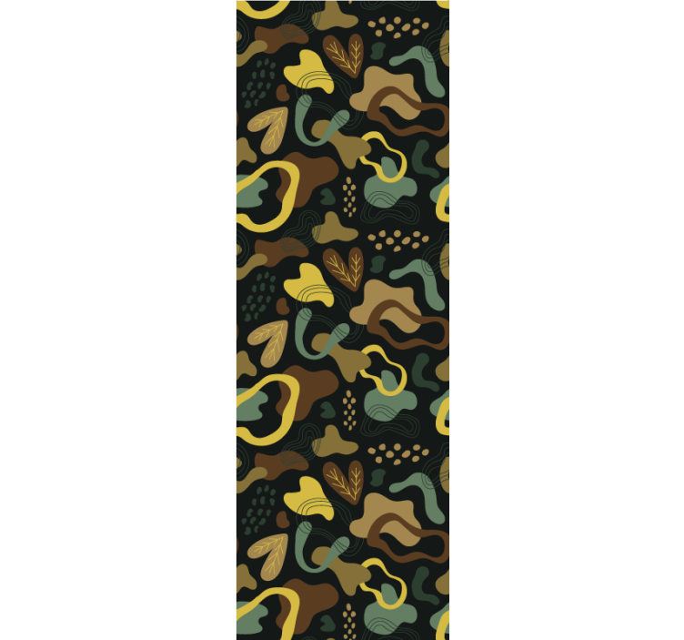 Tapete Abstrakt organische formmuster - TenStickers