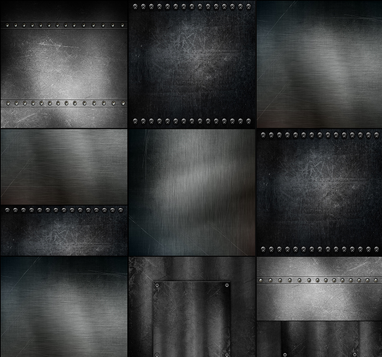 Strukturierte tapete des messingtraums - TenStickers