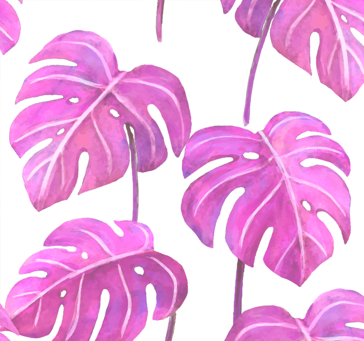Tapete Blätter monstera deliciosa - TenStickers
