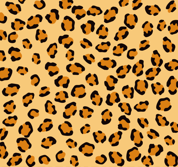 Leoparden Tapete leopardenmuster - TenStickers