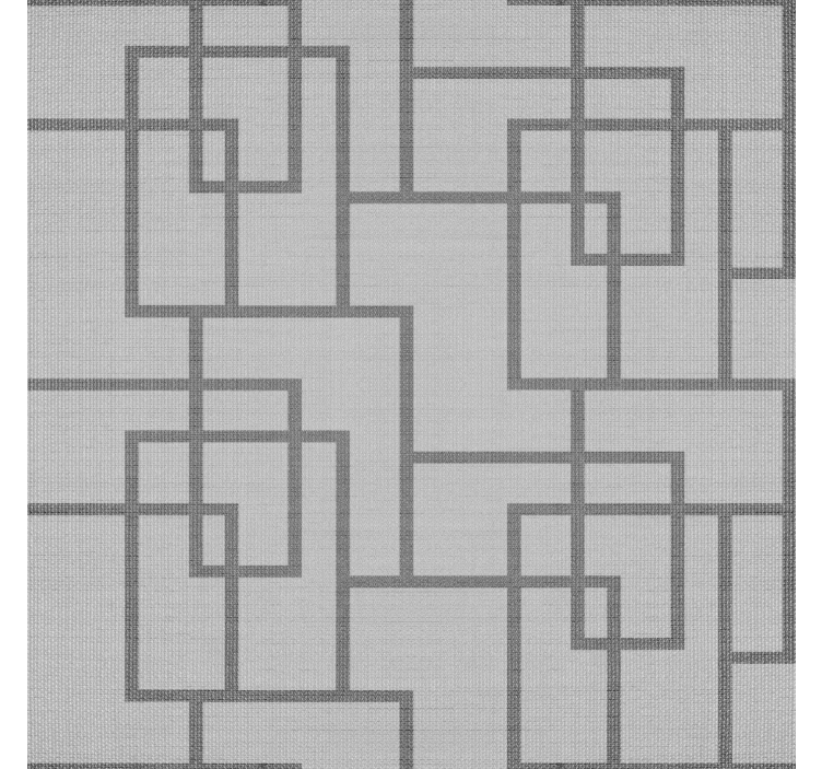 Tapete modern graue geometrische linien - TenStickers