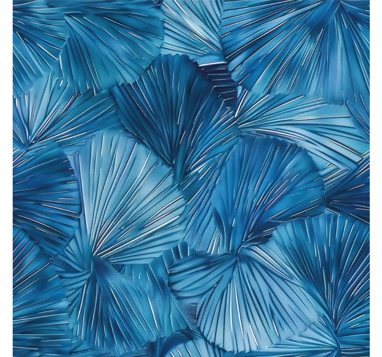 Tapete modern blaue sichtpunkte - TenStickers