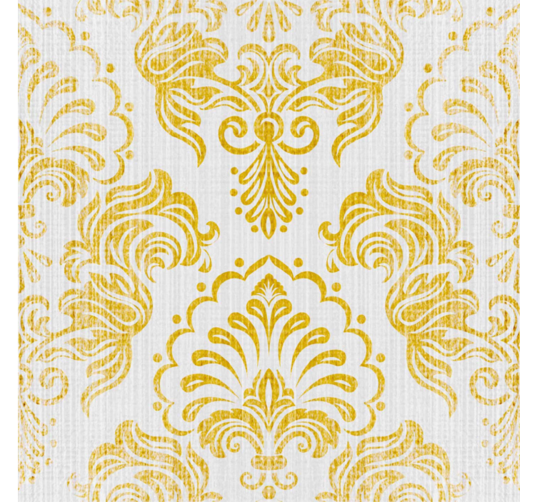 Barock Tapete goldenes design - TenStickers