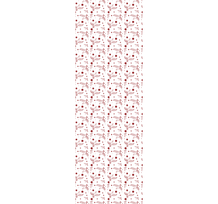 Tapete Tiere vögel und punkte - TenStickers