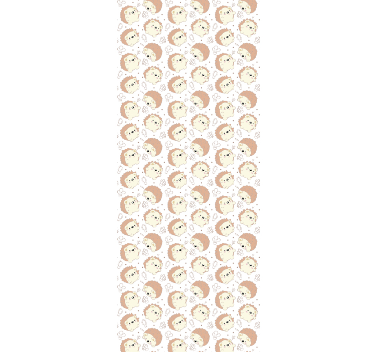 Tapete Kinderzimmer igelmotiv - TenStickers