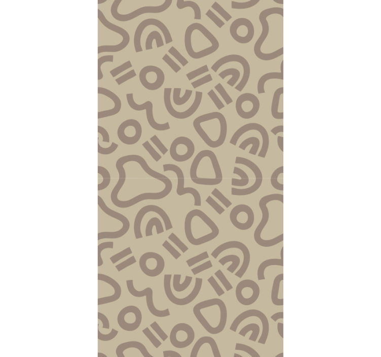 Leoparden Tapete braunes elegantes motiv - TenStickers