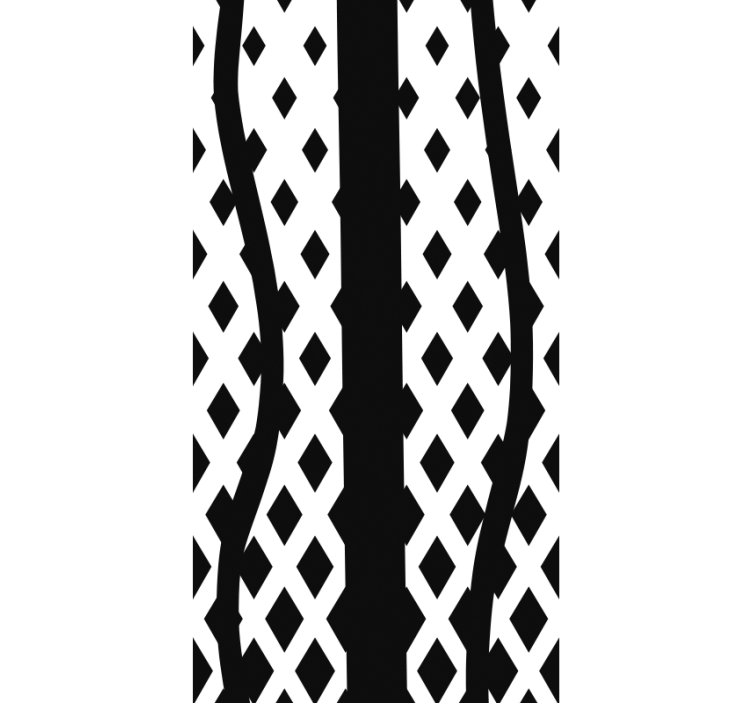 Moderne Tapete Schwarze stolpersteine - TenStickers