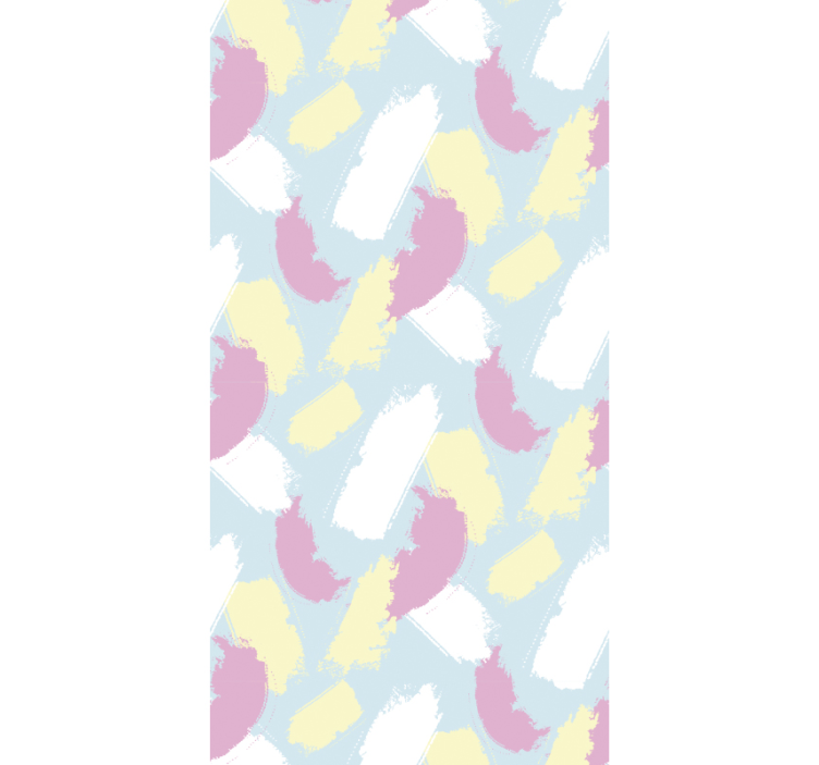 Tapete Hochzeit abstrakte pinselstriche - TenStickers