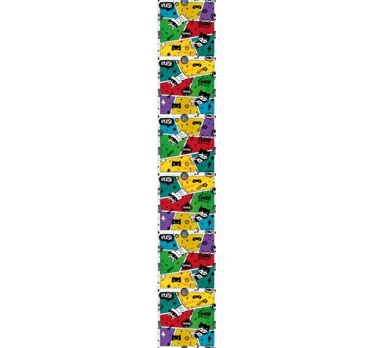 Tapete Kinderzimmer Tapete für kinder superhelden - TenStickers