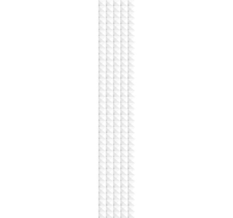 Weiße 3D Quadraten Wandtapete - TenStickers