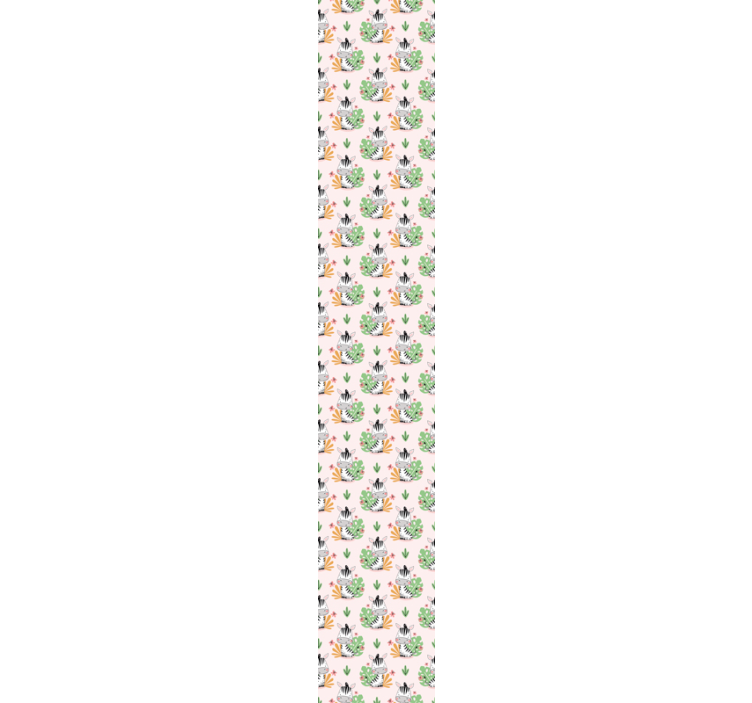 Tapete Babyzimmer baby-zebra-muster - TenStickers