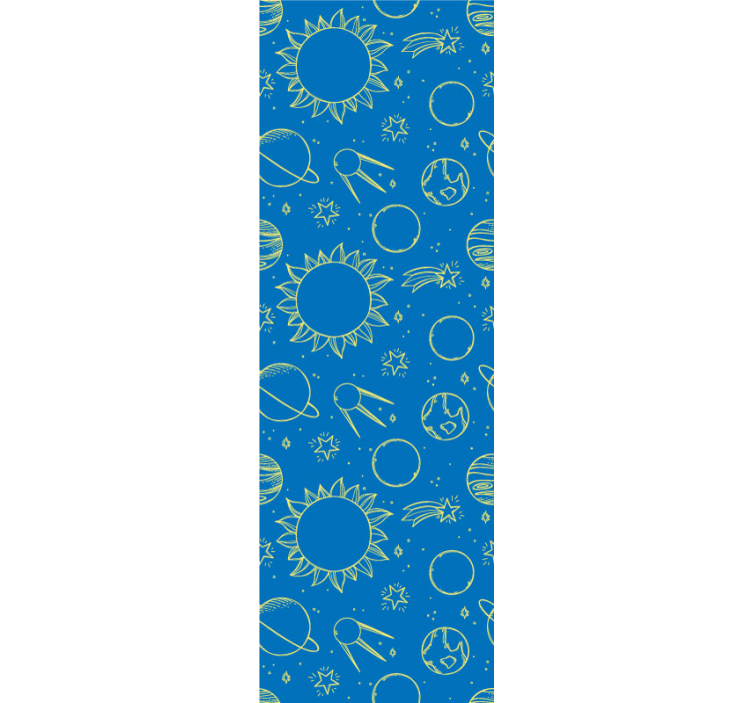 Tapete Babyzimmer weltraum-hintergrund - TenStickers