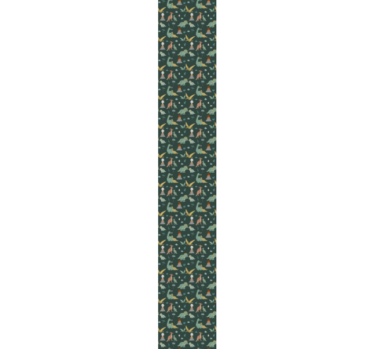 Dino Tapete dinosaurier muster freude - TenStickers