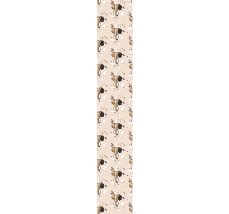 Tapete Elefant muster mit elefantenmotiv - TenStickers