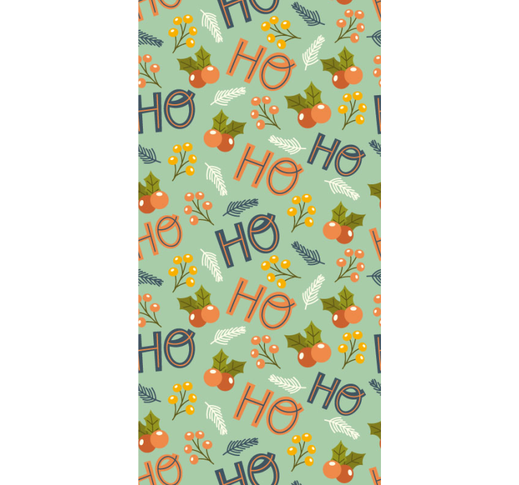 Weihnachtstapete festliche saisonale motive - TenStickers