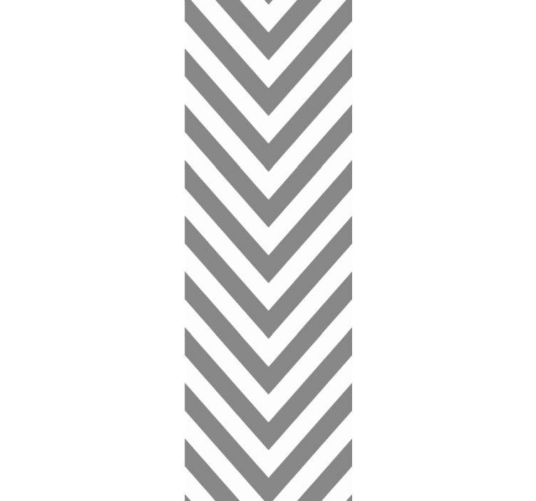 Tapete geometrisch chevron-streifenmuster - TenStickers