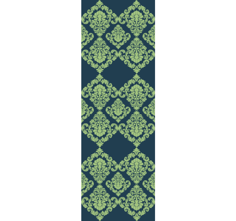 Barock Tapete ornamentaler damast - TenStickers