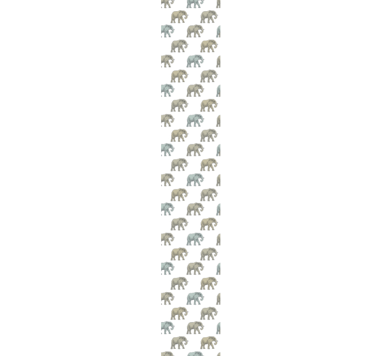 Tapete Elefant elefantenparade - TenStickers