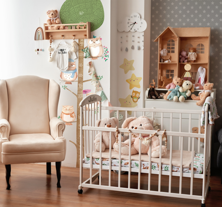 Tapete Sterne stern muster einfachheit - TenStickers