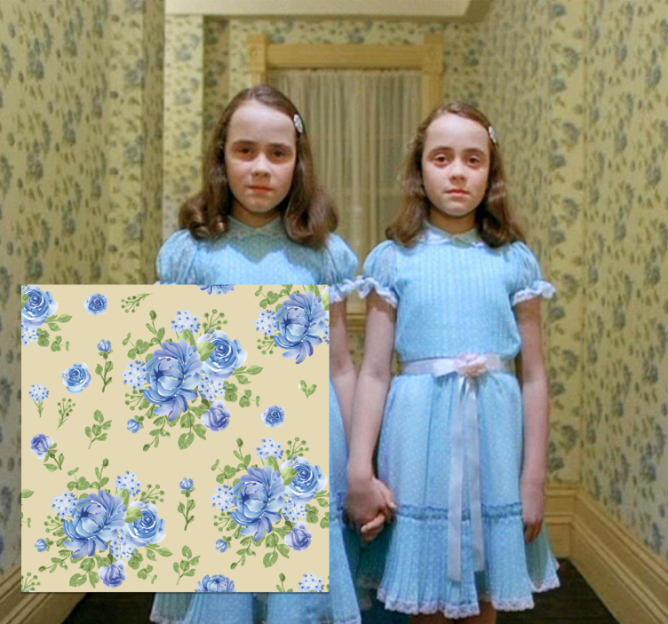 Tapete Flur Leuchtender flur - TenStickers