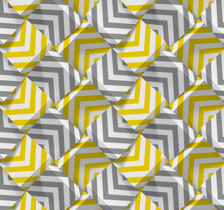 Tapete geometrisch geometrisches chevron-muster - TenStickers