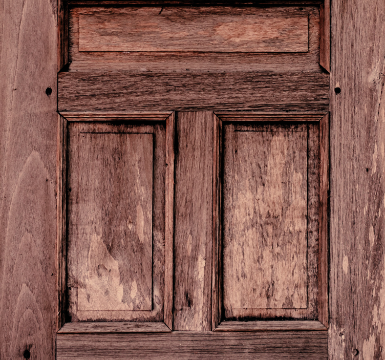 Ziegel Tapete holzplatte textur - TenStickers