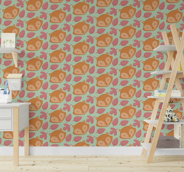 Baby Tapete Eichhörnchen - TenStickers