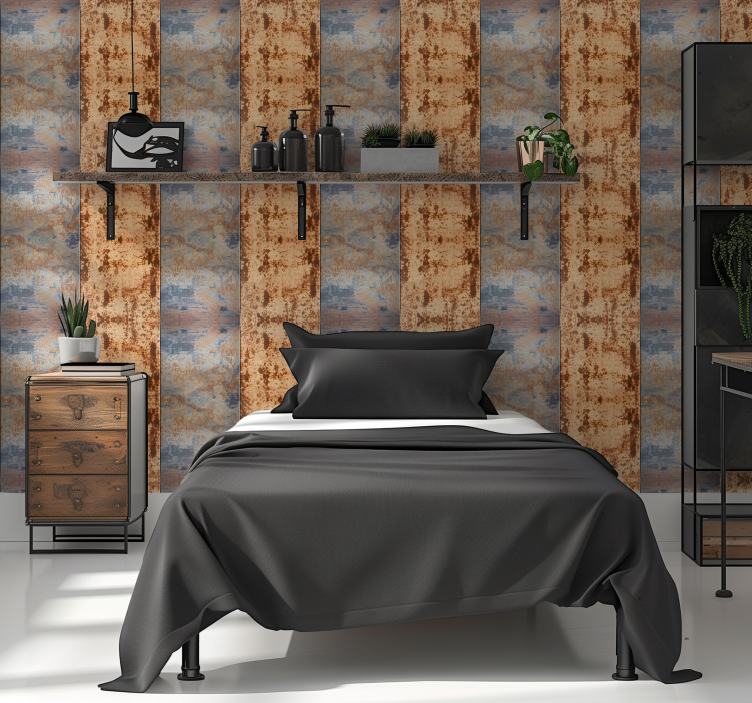 Tapete Jugendzimmer metalloxid - TenStickers