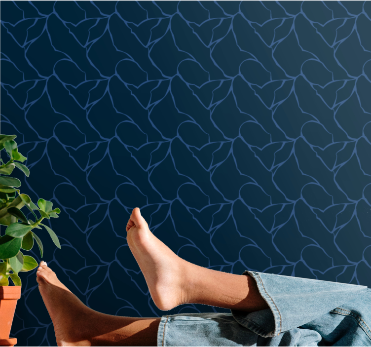 Tapete geometrisch geometrisches liniendesign - TenStickers