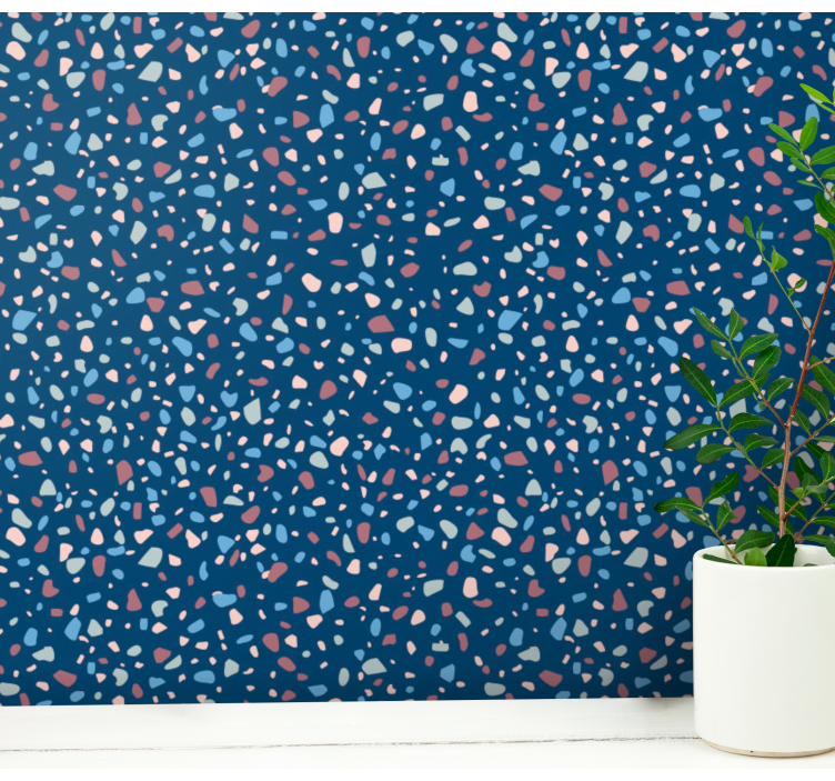 Tapete weitere Texturen terrazzo-textur - TenStickers
