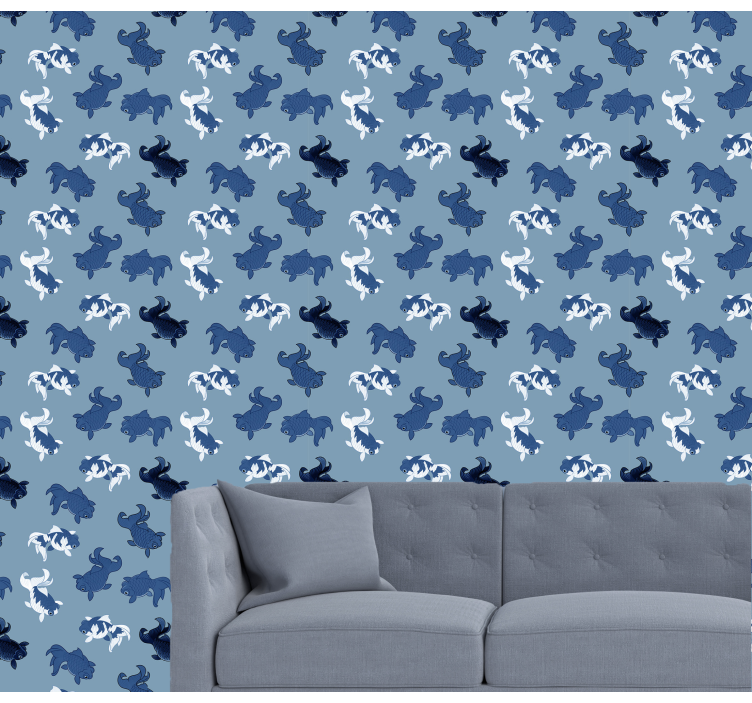 Tapete Hunde wunderliche eckzähne - TenStickers