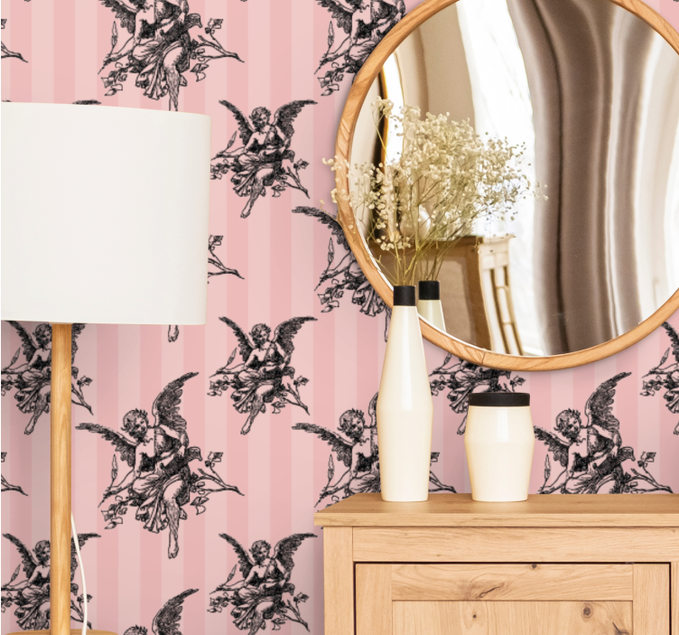 Barock Tapete barockengel - TenStickers