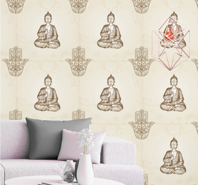 Tapete Kunst buddha-motiv - TenStickers