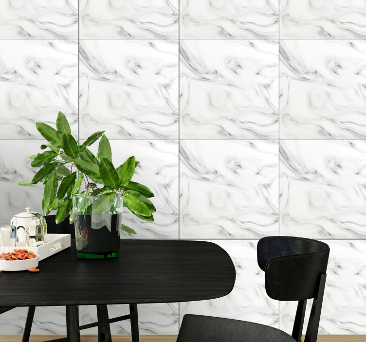 Tapete Marmoroptik marmor wirbelt - TenStickers