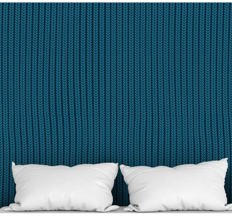 Tapete Quadrate geflochtene eleganz - TenStickers