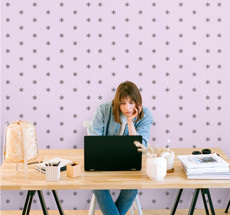 Tapete Sterne sternenklare akzentwand - TenStickers