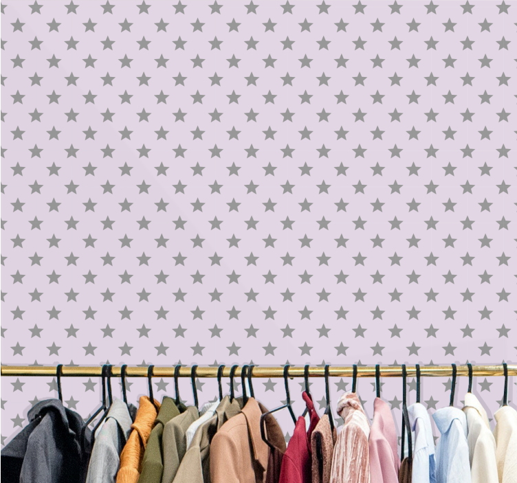 Tapete Sterne sternenmuster - TenStickers