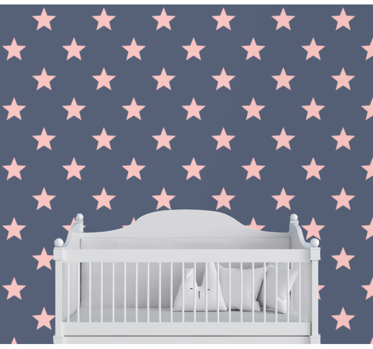 Tapete Sterne sternennacht-muster - TenStickers