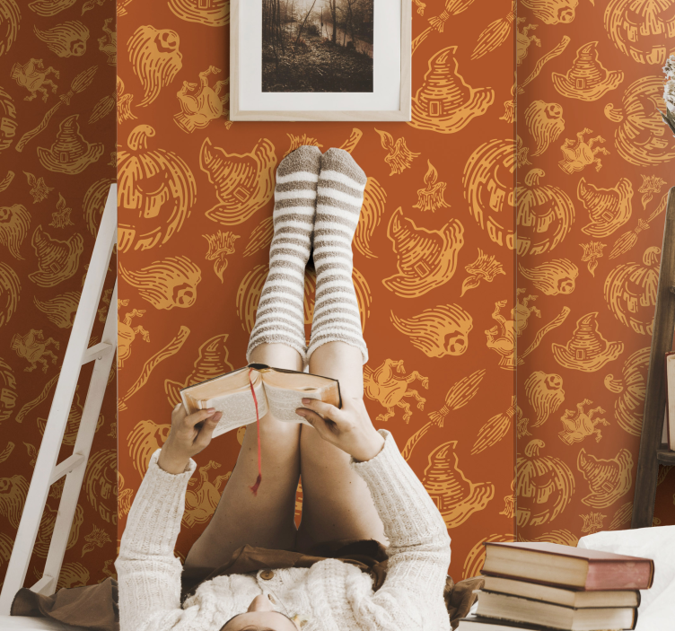 Weihnachtstapete festliche herbstbilder - TenStickers