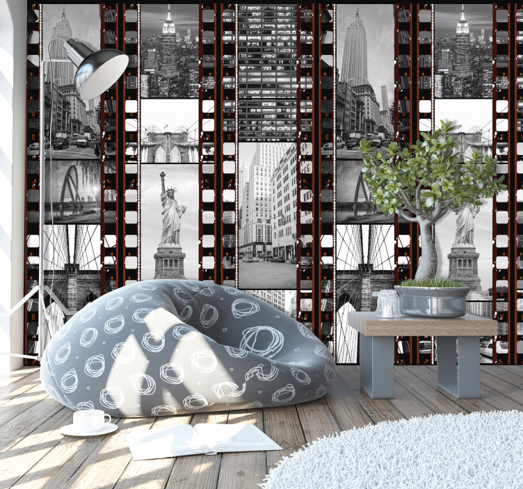 Tapeten kunst New York City - TenStickers