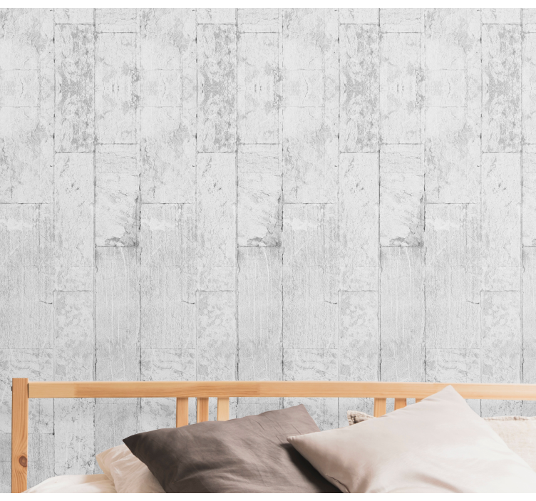 Tapete Betonoptik Graue betonstruktur - TenStickers
