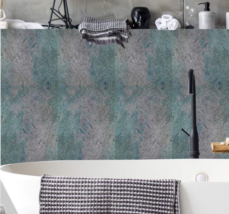 Tapete Betonoptik Industrielle einrichtung im rustikalen stil - TenStickers