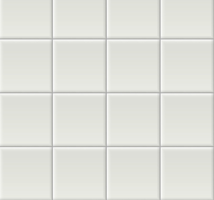 Fliesen Tapeten Weiße fliesen - TenStickers