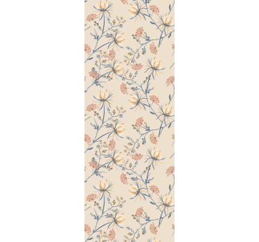 Blumentapete schönes blumendesign - TenStickers